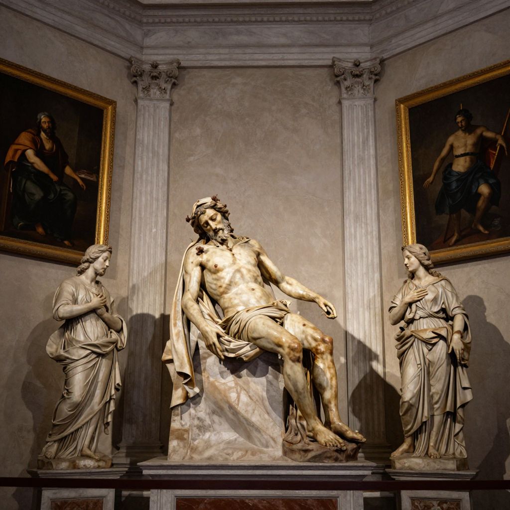 Veiled Christ at Cappella Sansevero