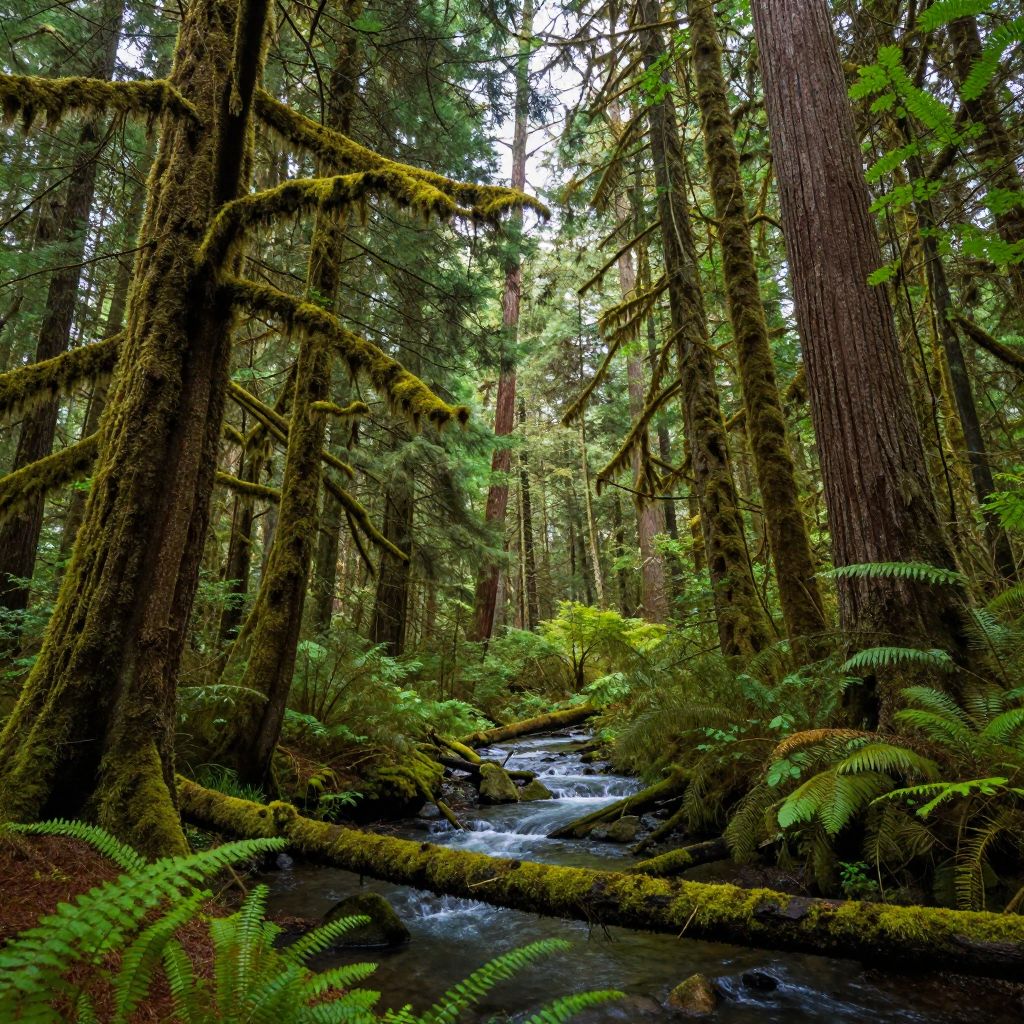 Hiking in Olympic National Park