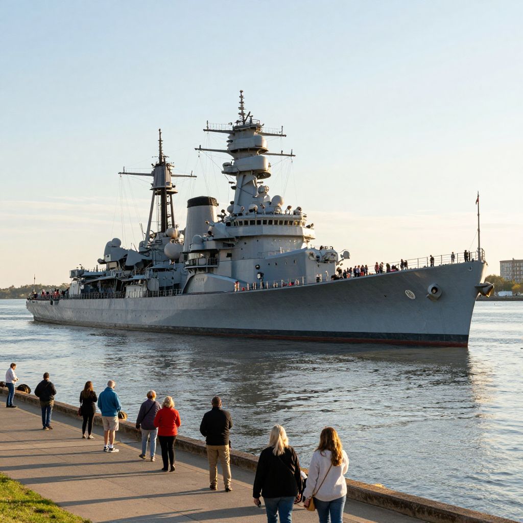 USS North Carolina Battleship