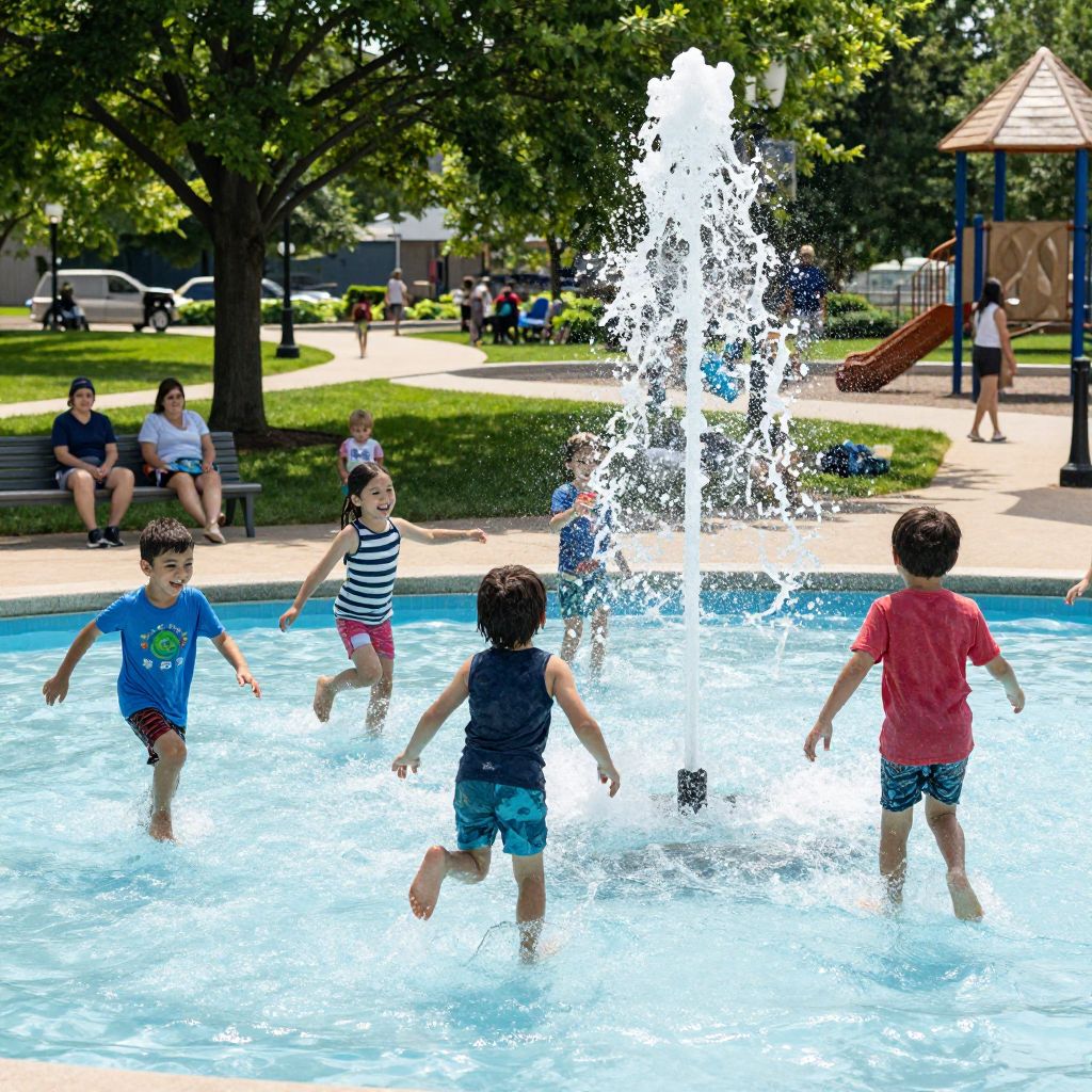 Cumberland Park Splash Pad