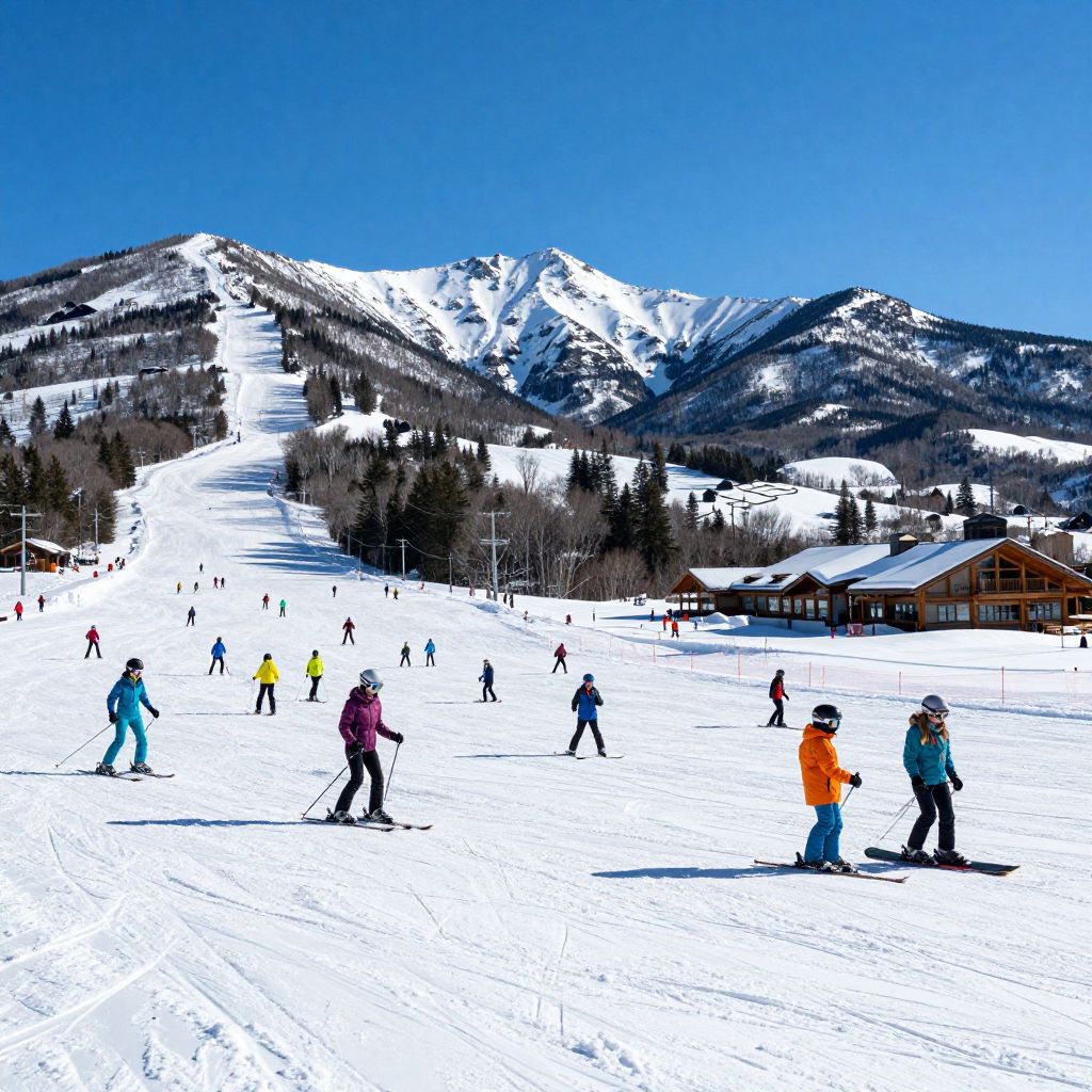 Skiing at Beech Mountain Resort