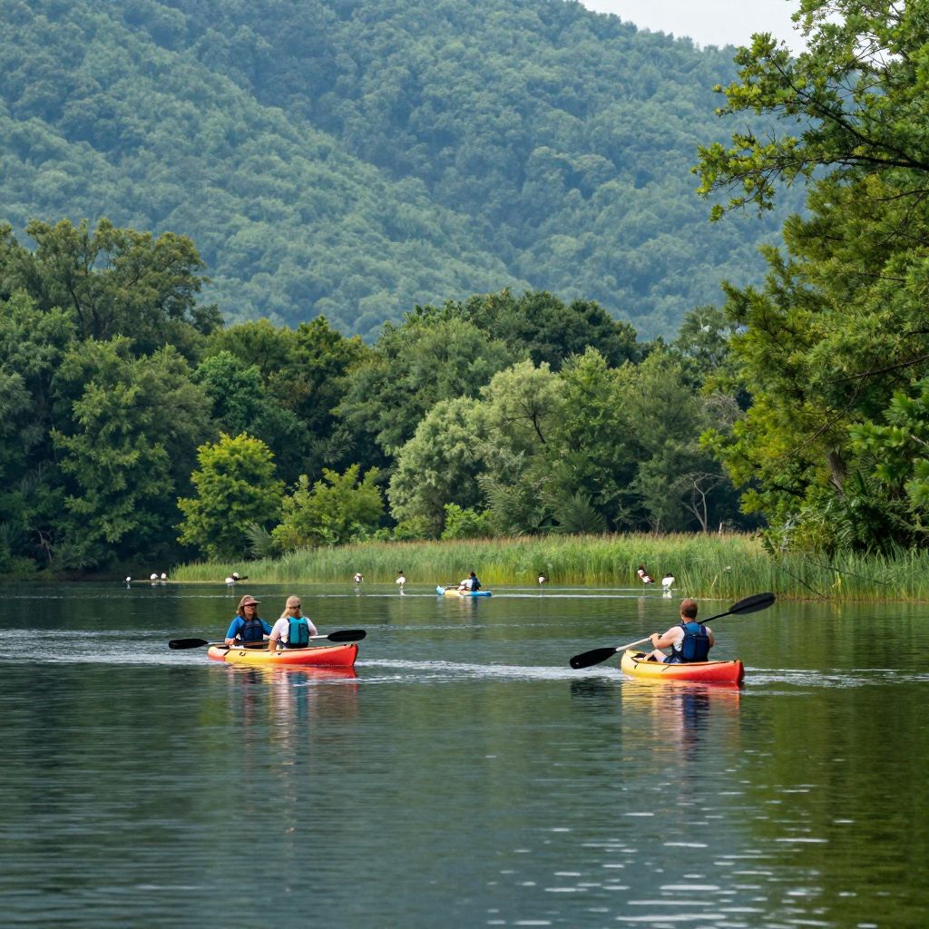 Canoeing at Buckeye Lake