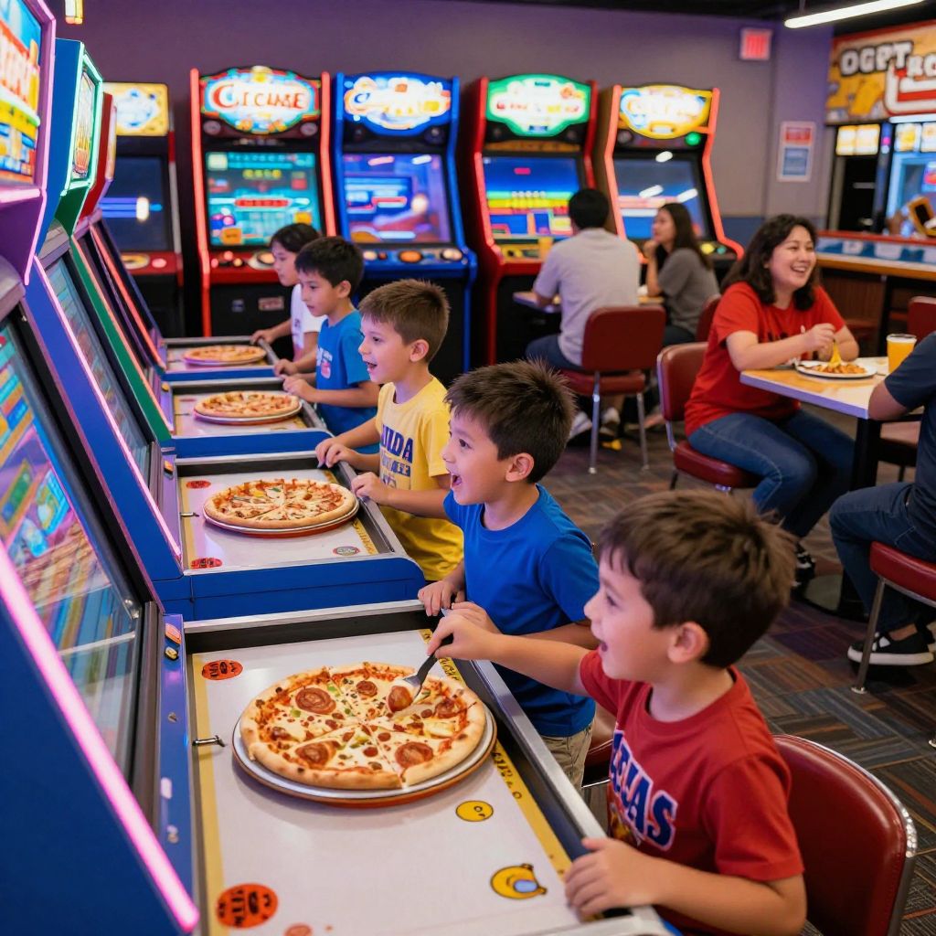 Experience a Family Night at Chuck E. Cheese’s