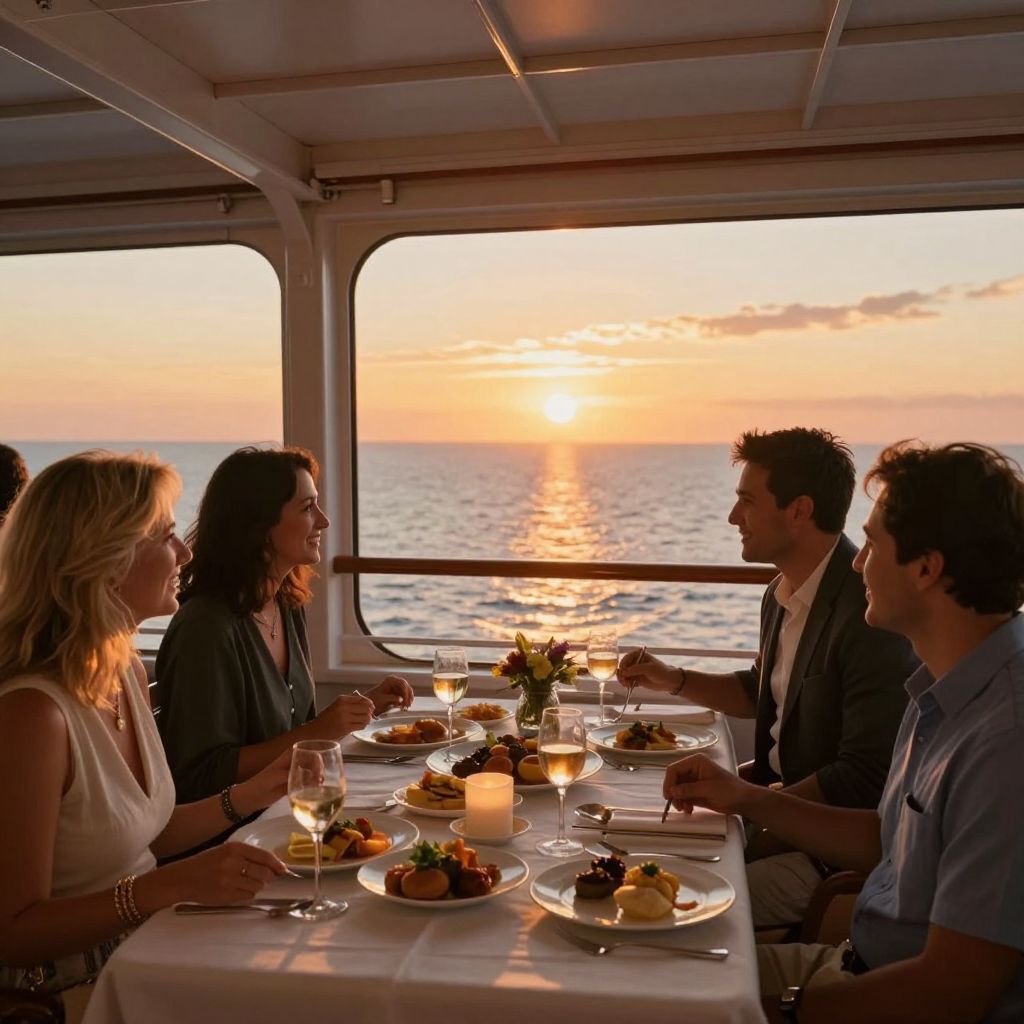 Emerald Princess II dinner cruise