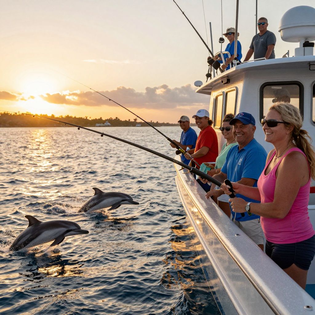 Fishing or Dolphin-Watching Tour with Hurricane Fleet