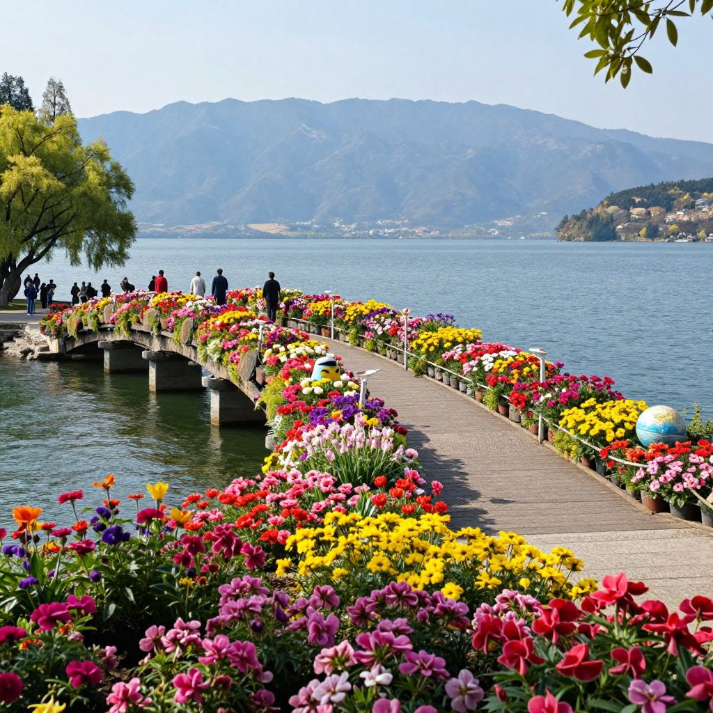 Lake Lure Flowering Bridge