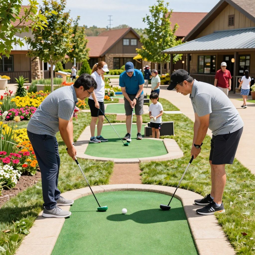 Mini Golf in Chimney Rock