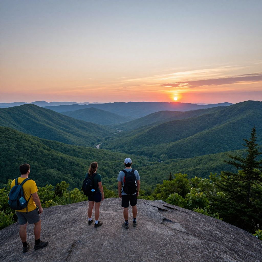 Hiking Trails at Black Rock Mountain State Park