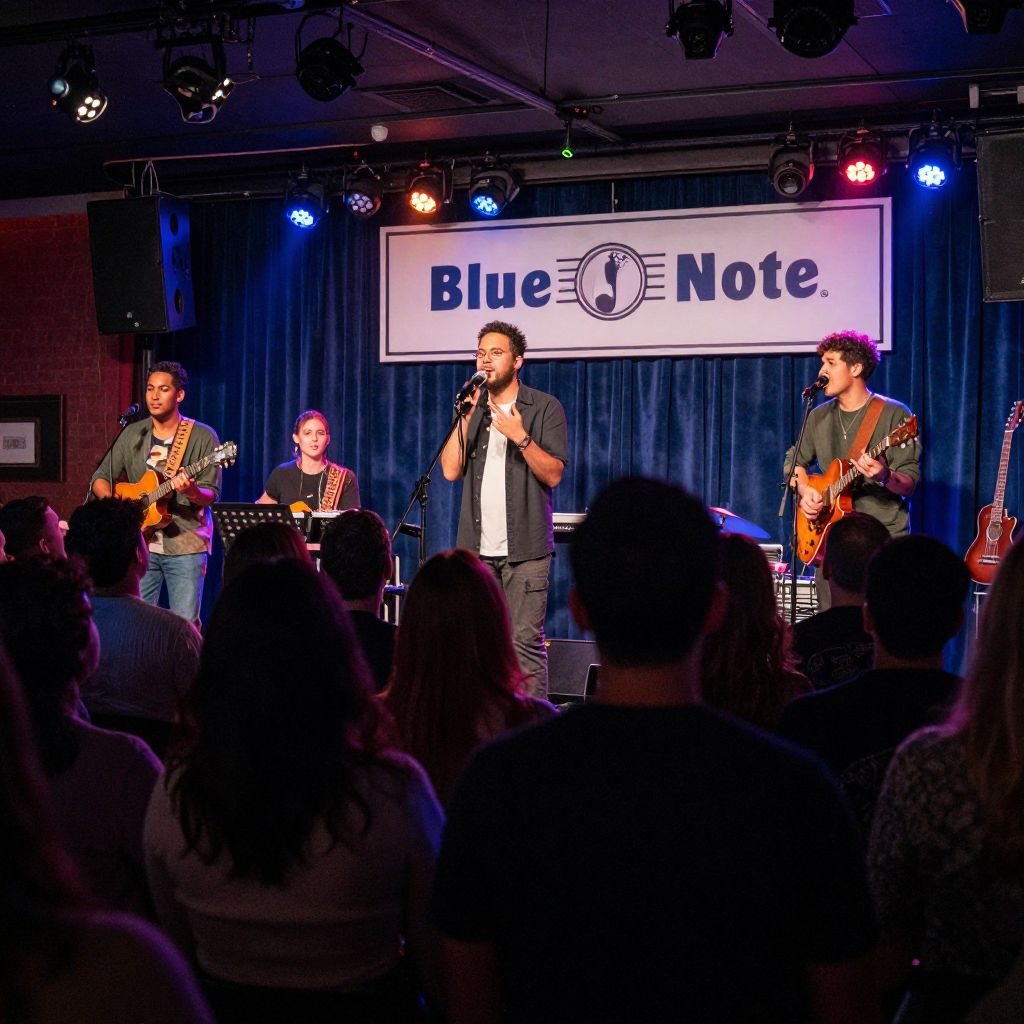 Attend a concert at The Blue Note, a legendary music venue