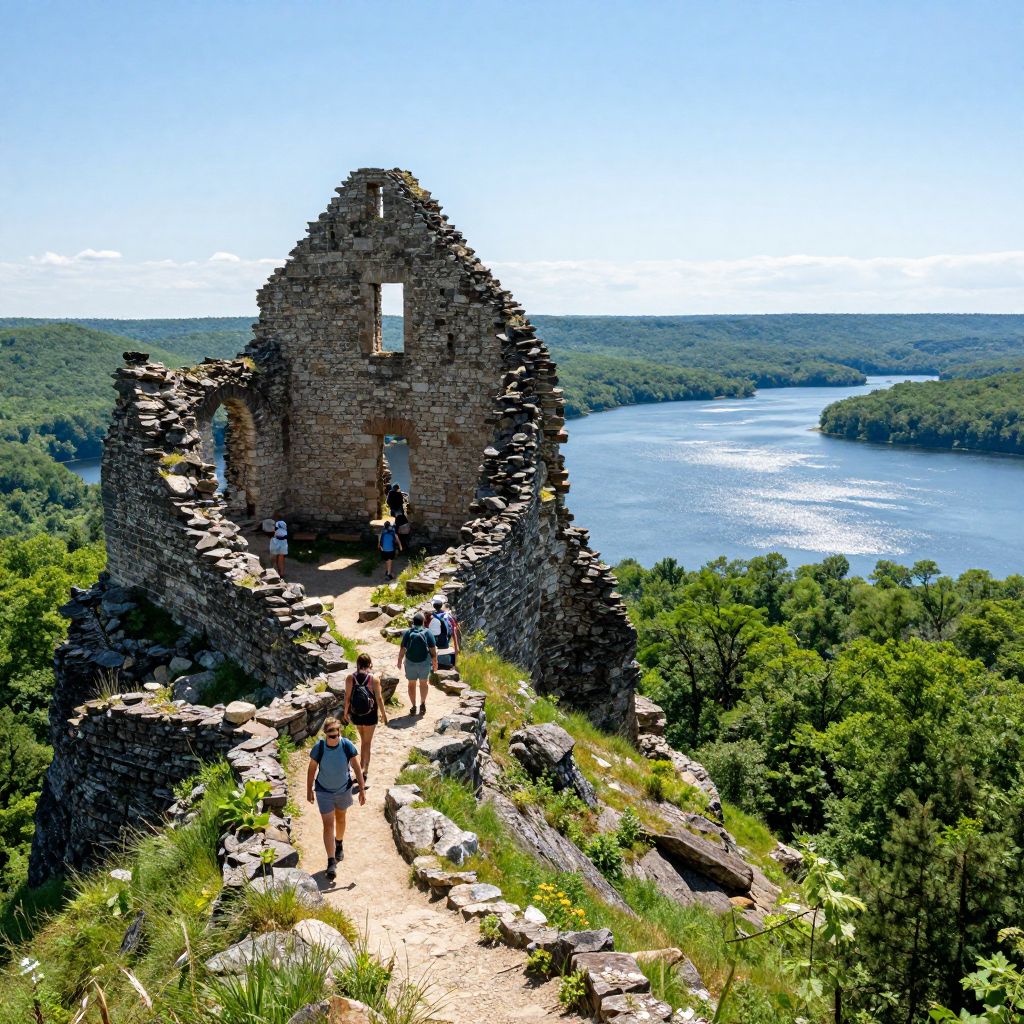 Explore Ha Ha Tonka State Park and its scenic castle ruins