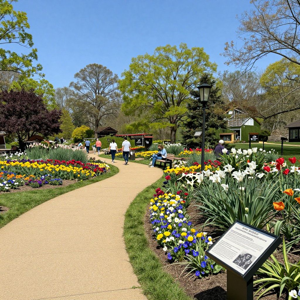 Stroll through the Mizzou Botanic Garden on the University of Missouri campus