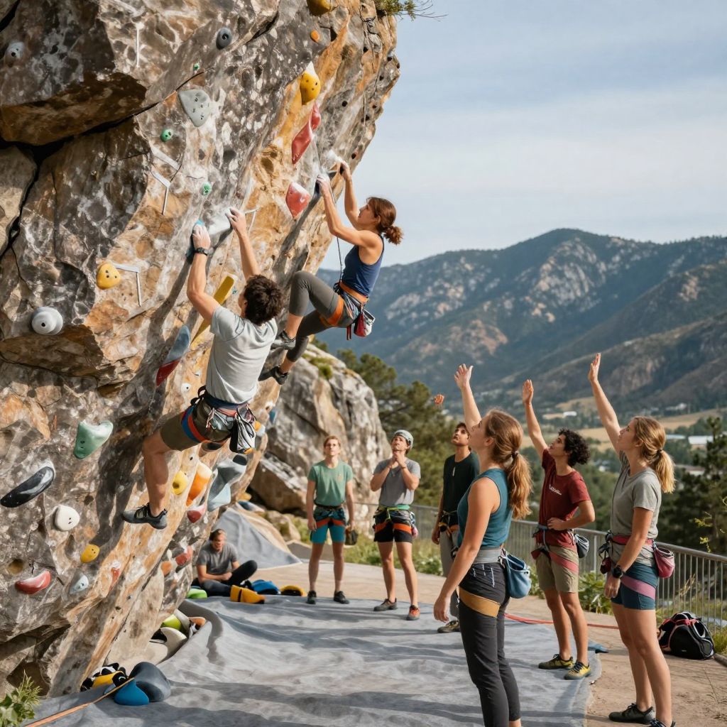 Outdoor Boulder Park