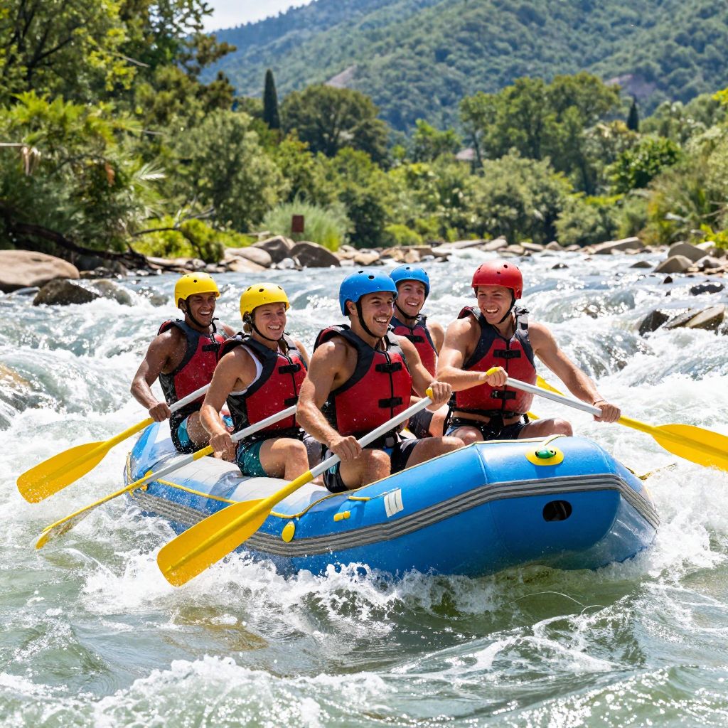 Whitewater Rafting or Kayaking