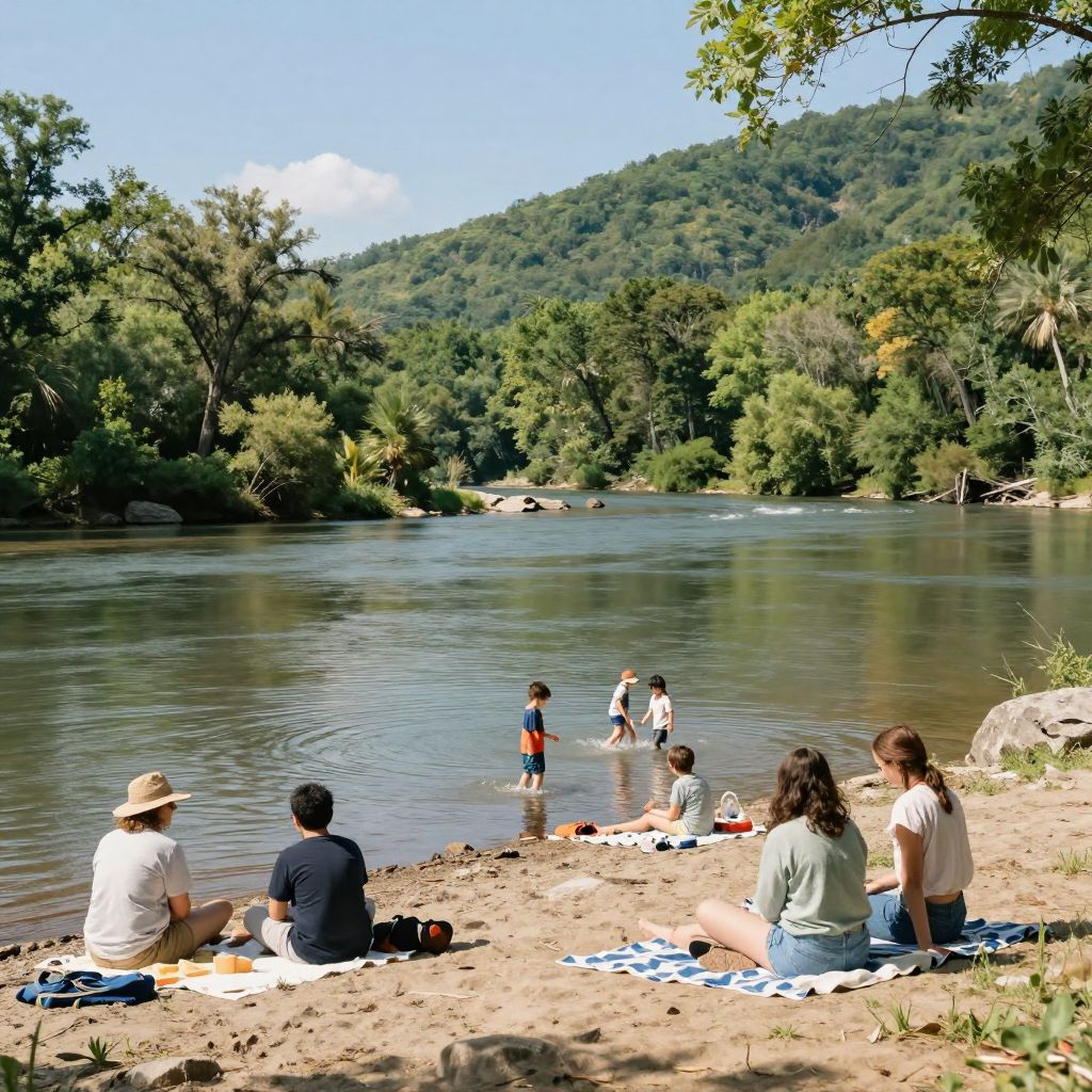 Tuckasegee River or Lake Dillsboro