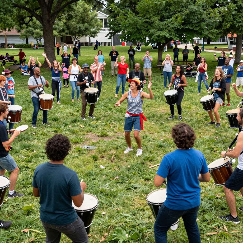 Pritchard Park Drum Circle