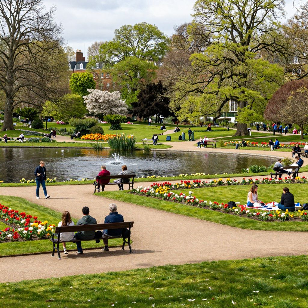 Relax in St. Stephen’s Green