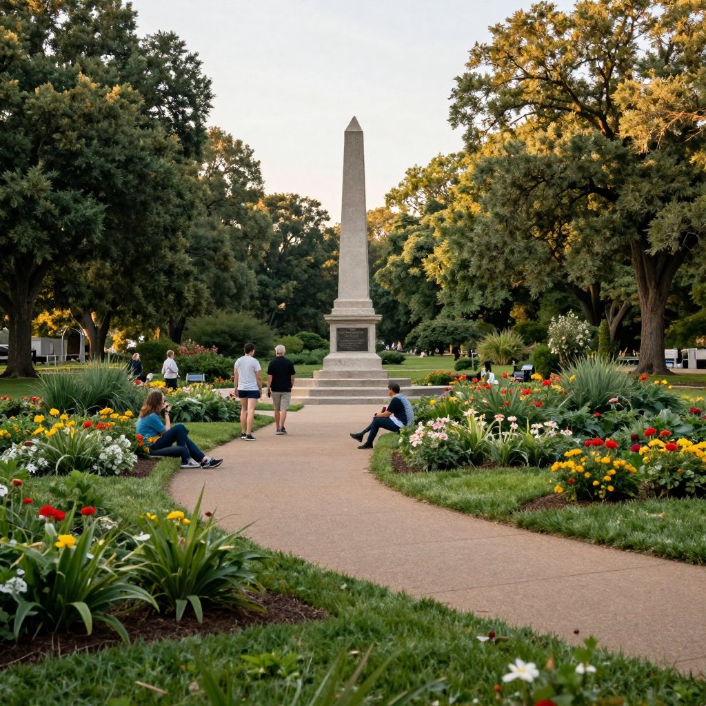 Scioto Park and Chief Leatherlips Monument