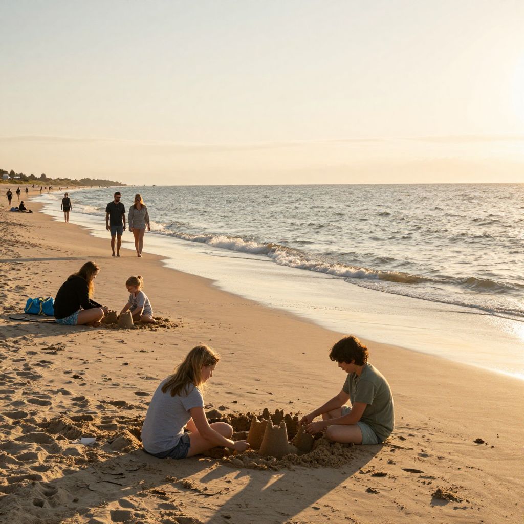 Pristine beaches of Duck