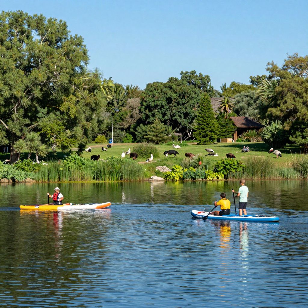 Kayak or stand-up paddleboard rental at Duck Town Park