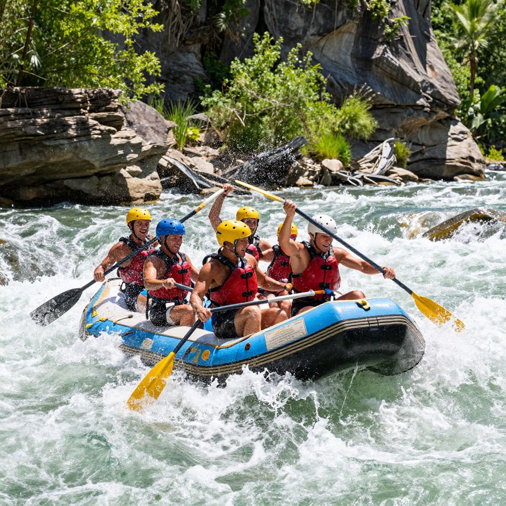 Whitewater Rafting on the Upper New River