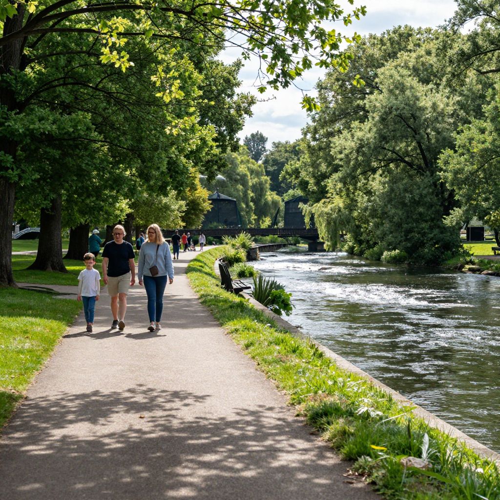 Riverwalk near Geitner Park