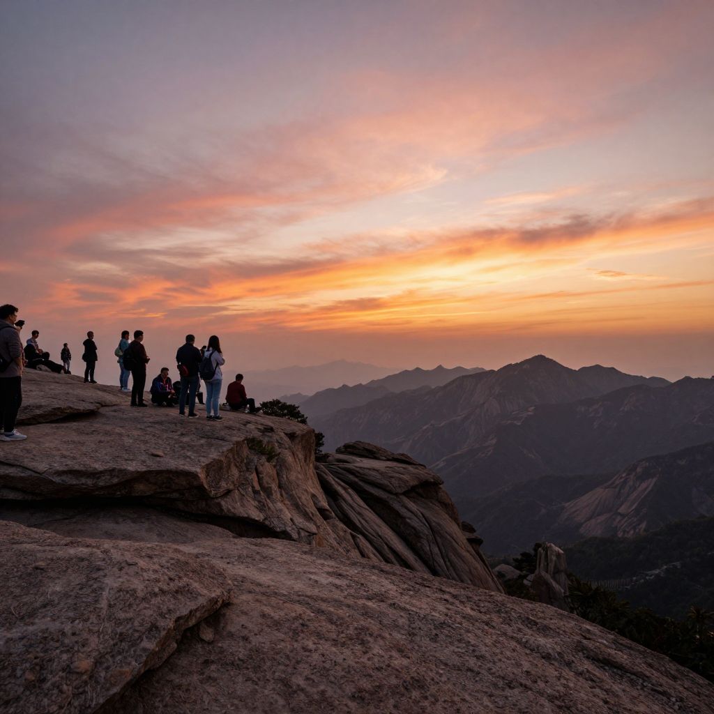 Sunset Rock and Sunrise Rock