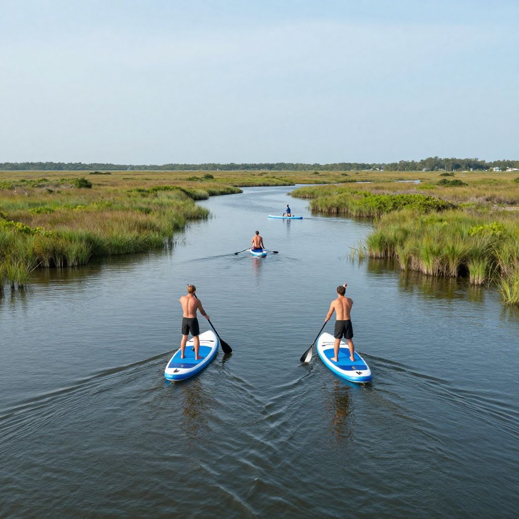 Kayaking in Holden Beach