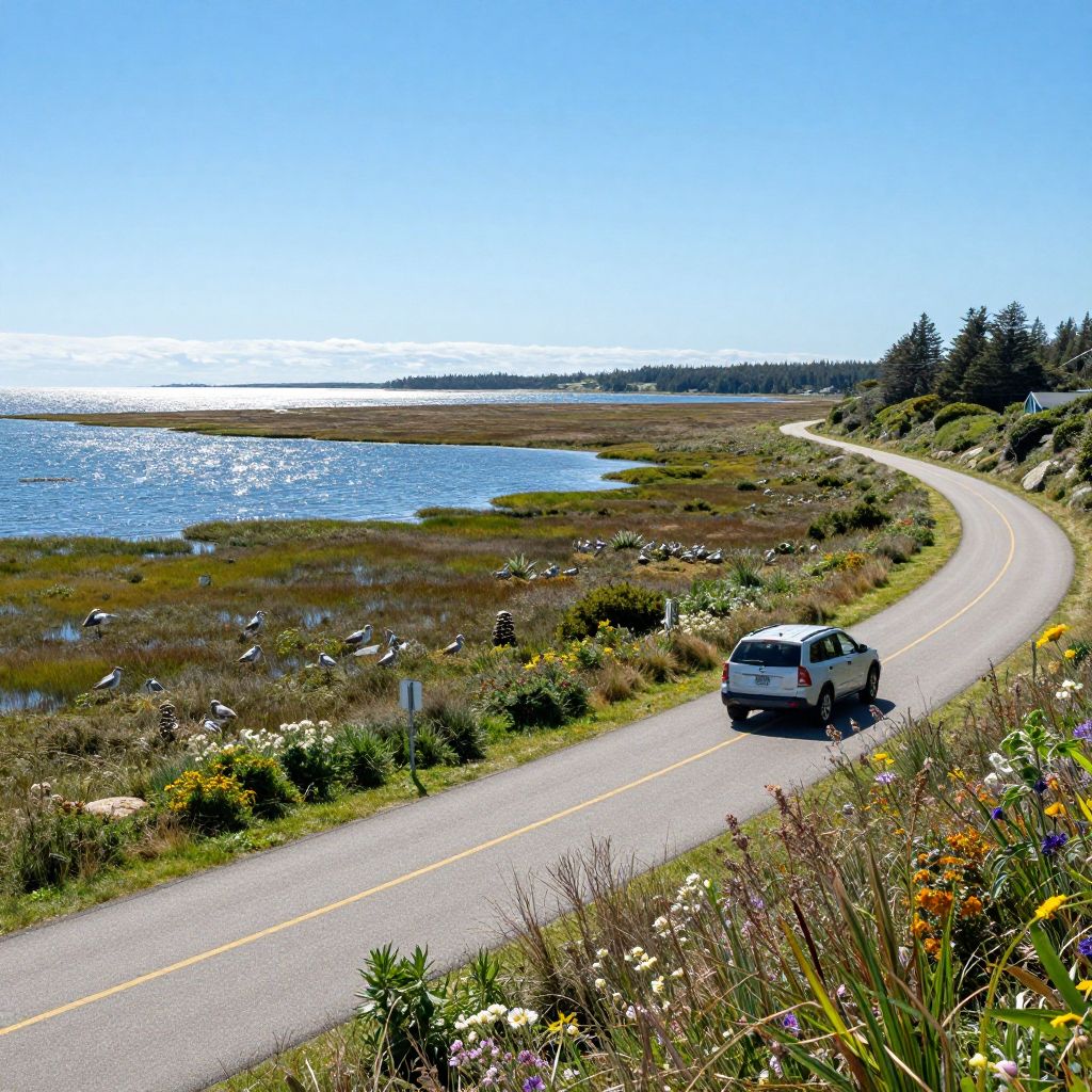 Take a Scenic Drive to Explore Lockwood Folly Inlet