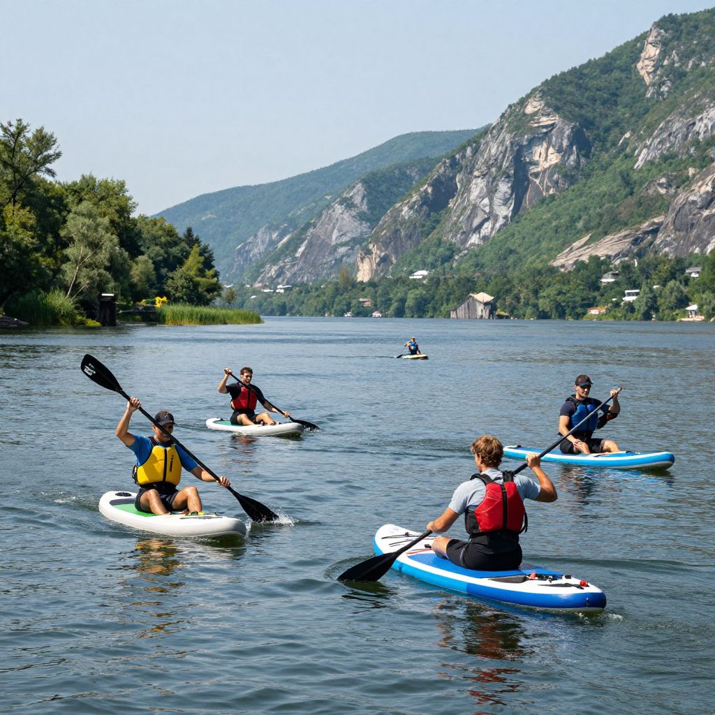 Kayaking on the Hudson River