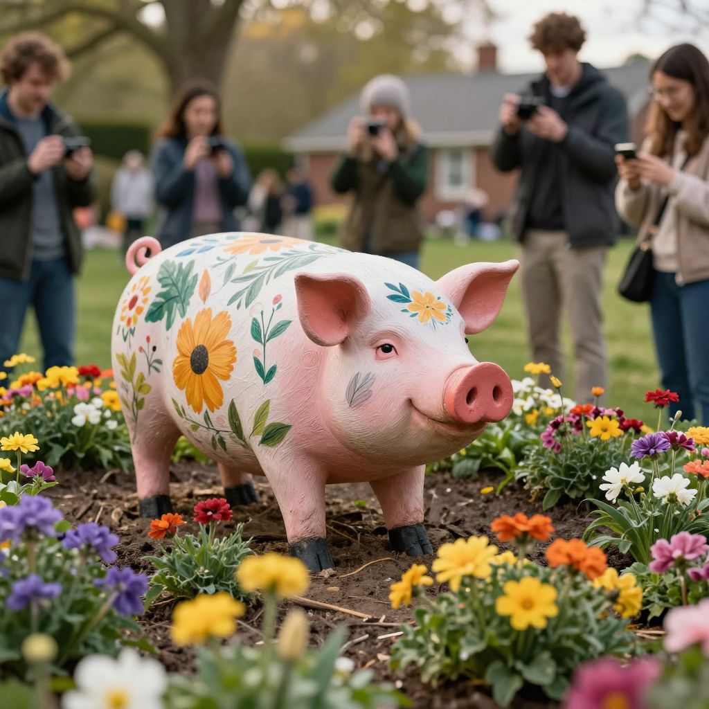 Painted Pigs Scavenger Hunt