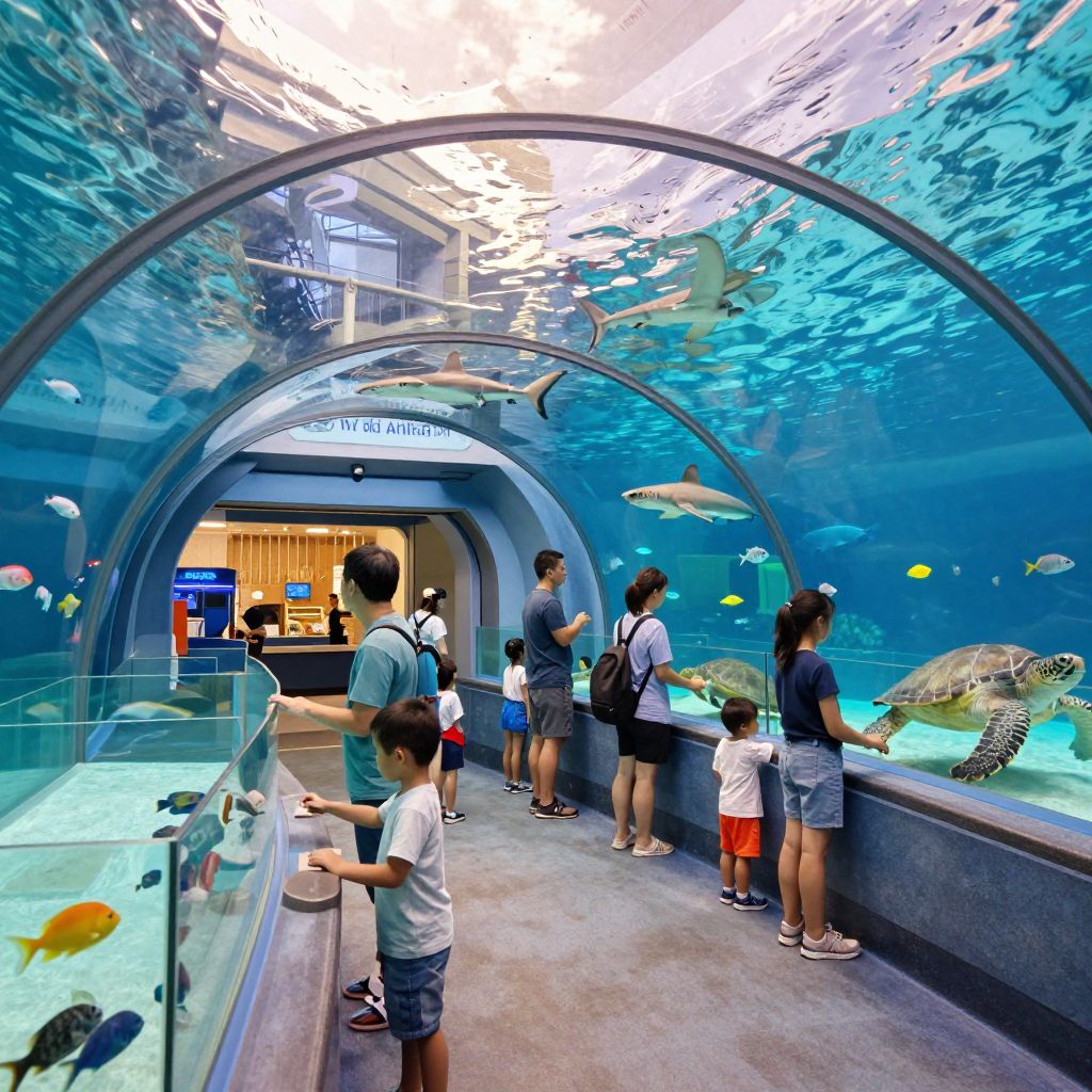 North Carolina Aquarium on Roanoke Island