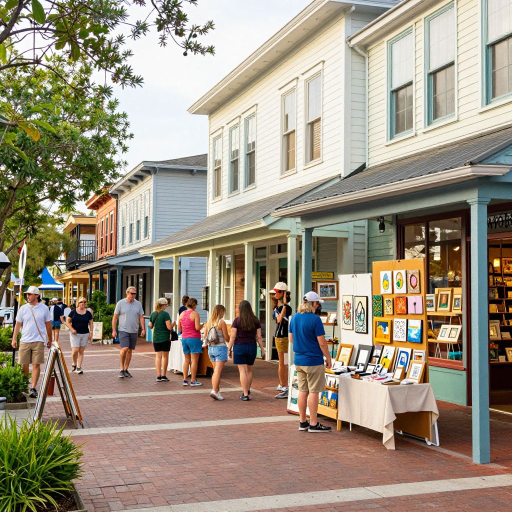 Downtown Manteo Shops and Galleries