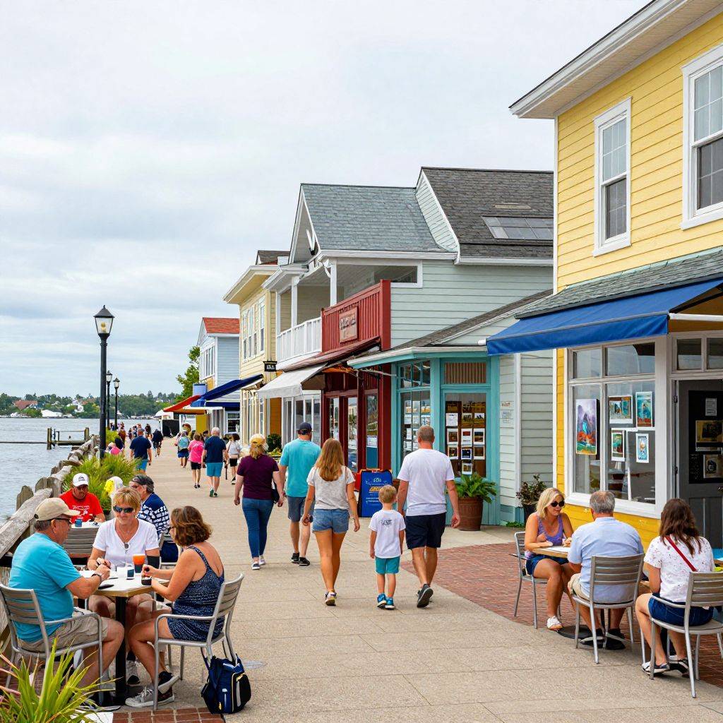 Manteo Waterfront and Downtown