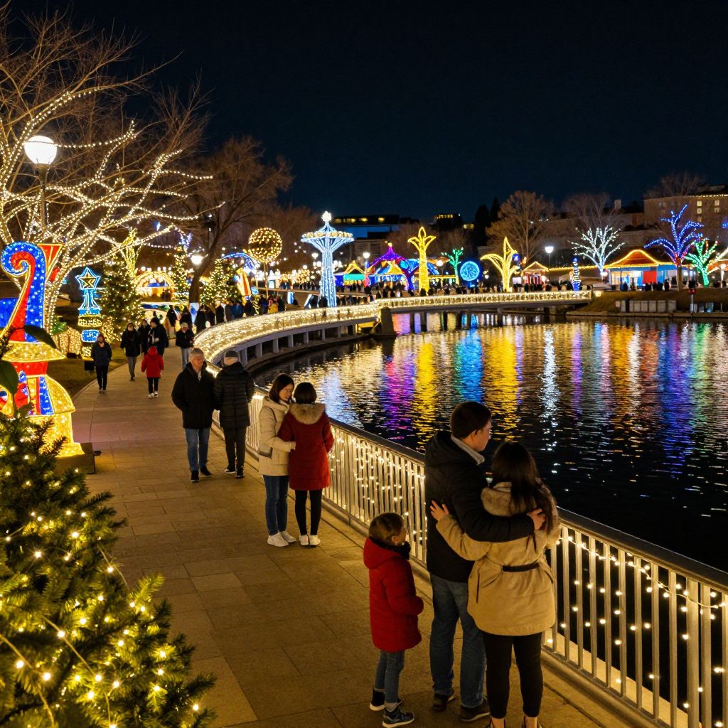 Marble Falls Walkway of Lights