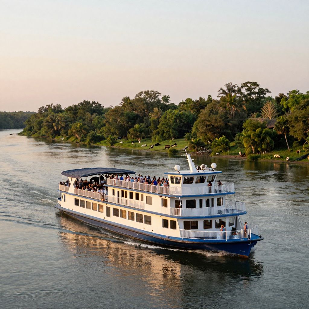 Riverboat Cruise Along the Ouachita River