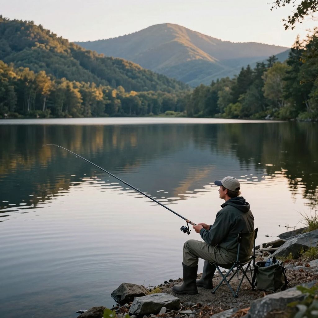 Fishing in Blue Ridge