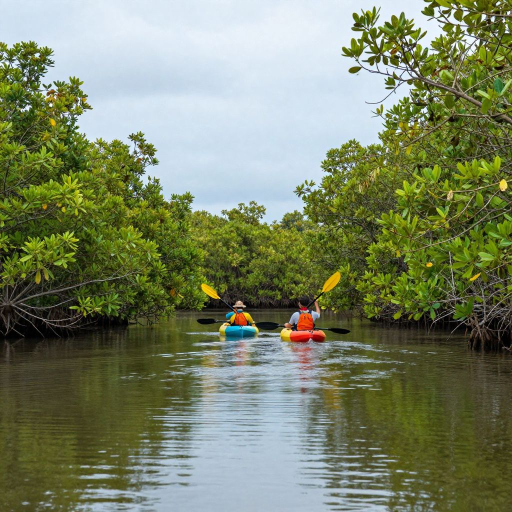 Kayaking in Mangroves