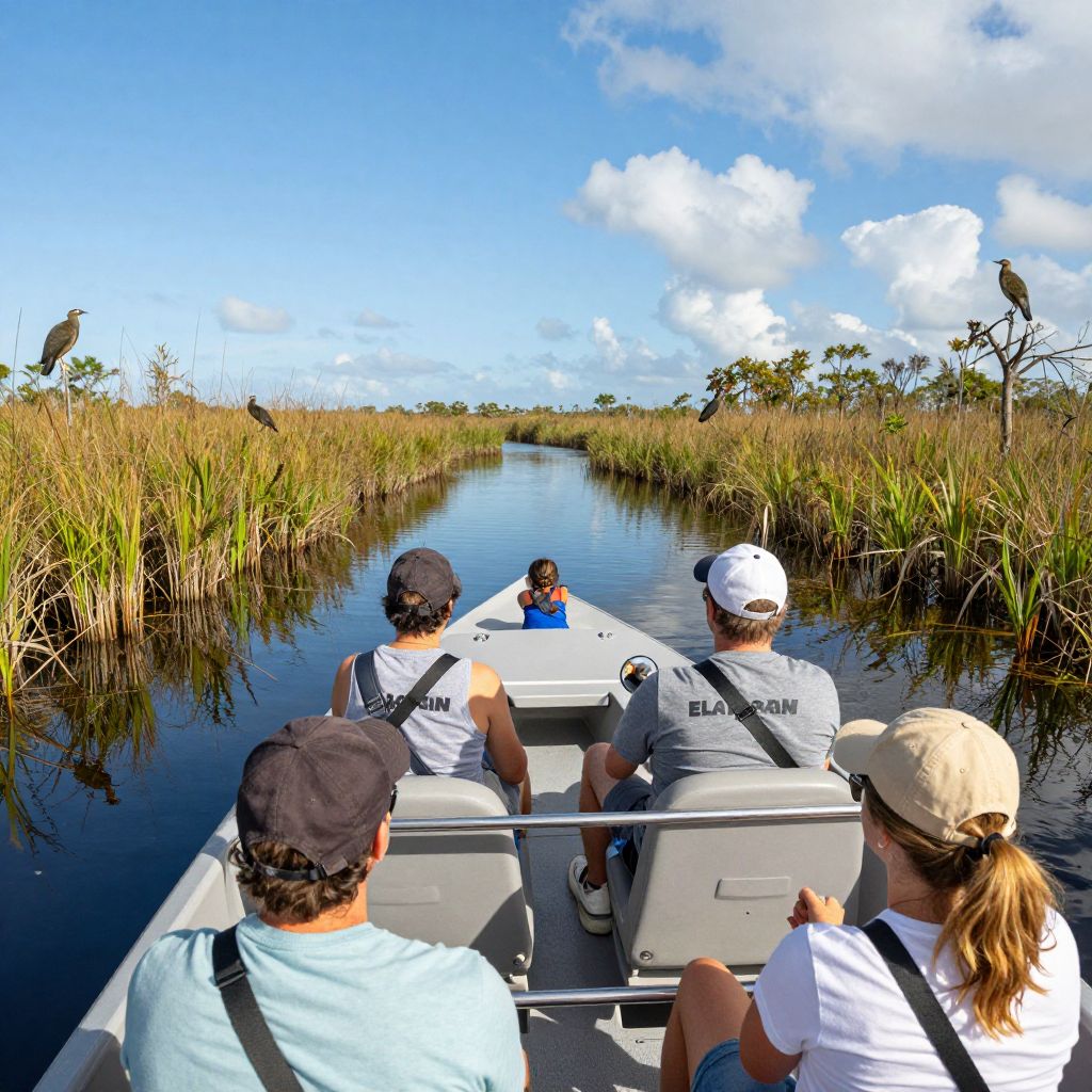 Airboat Tour through the Everglades