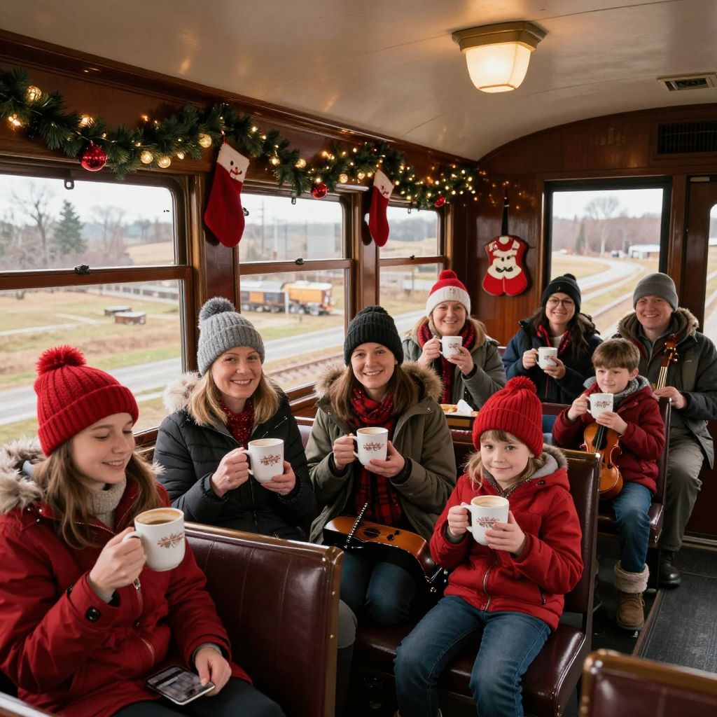 Holiday Train at Tennessee Central Railway Museum