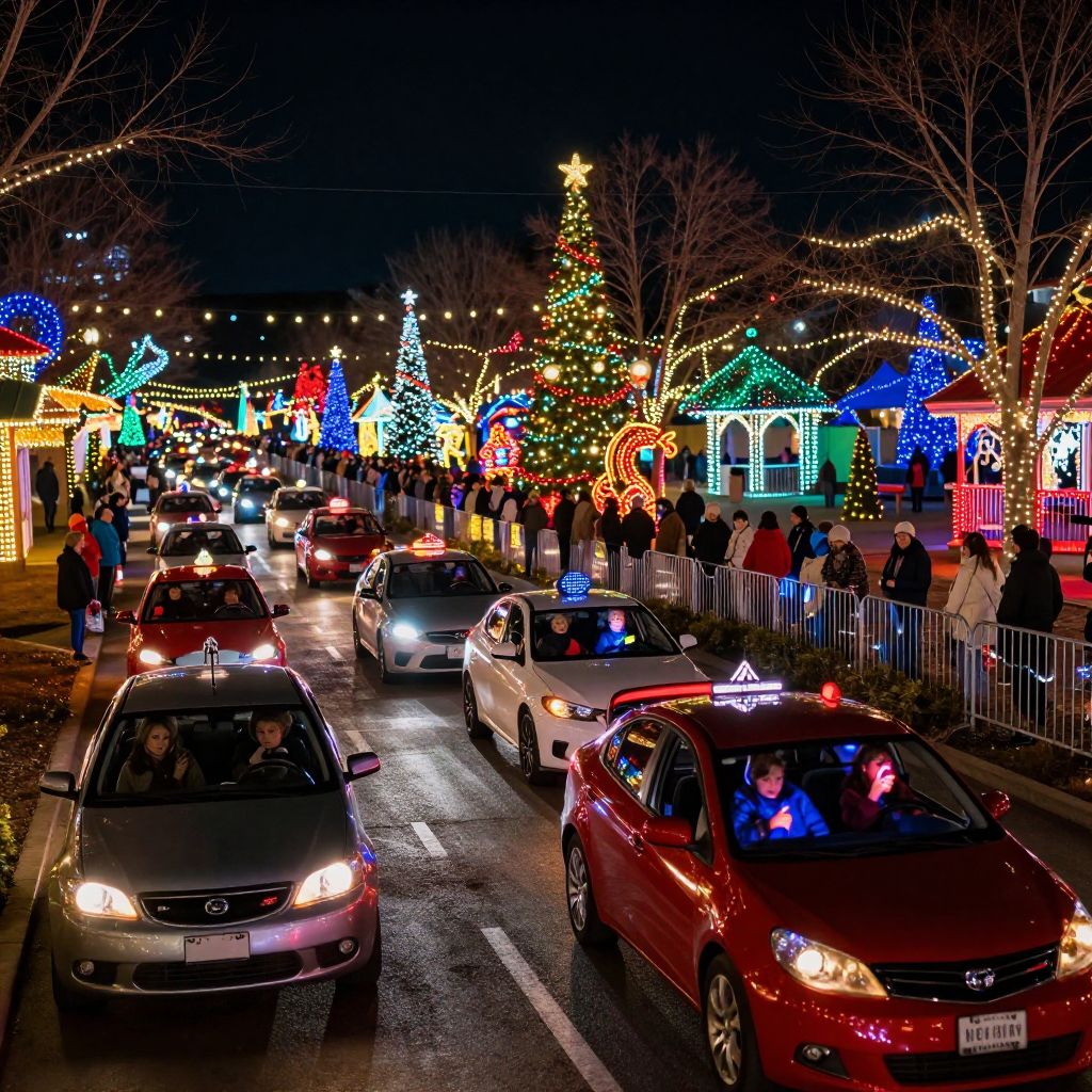 The Dancing Lights of Christmas