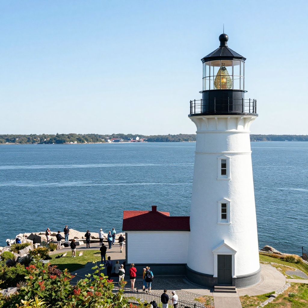 New London Harbor Lighthouse