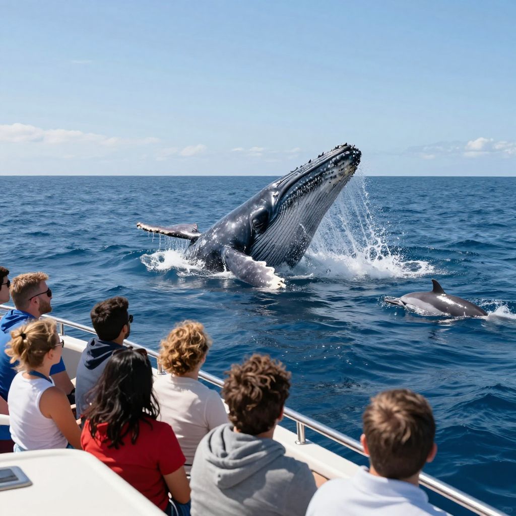 Whale Watching from Newport Harbor