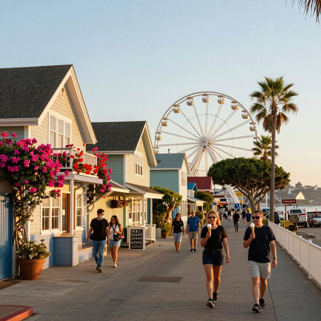 Balboa Island Shops and Views