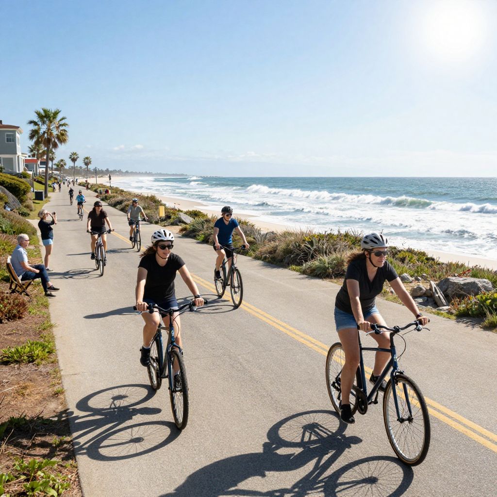 Renting Bikes on Ocean Drive