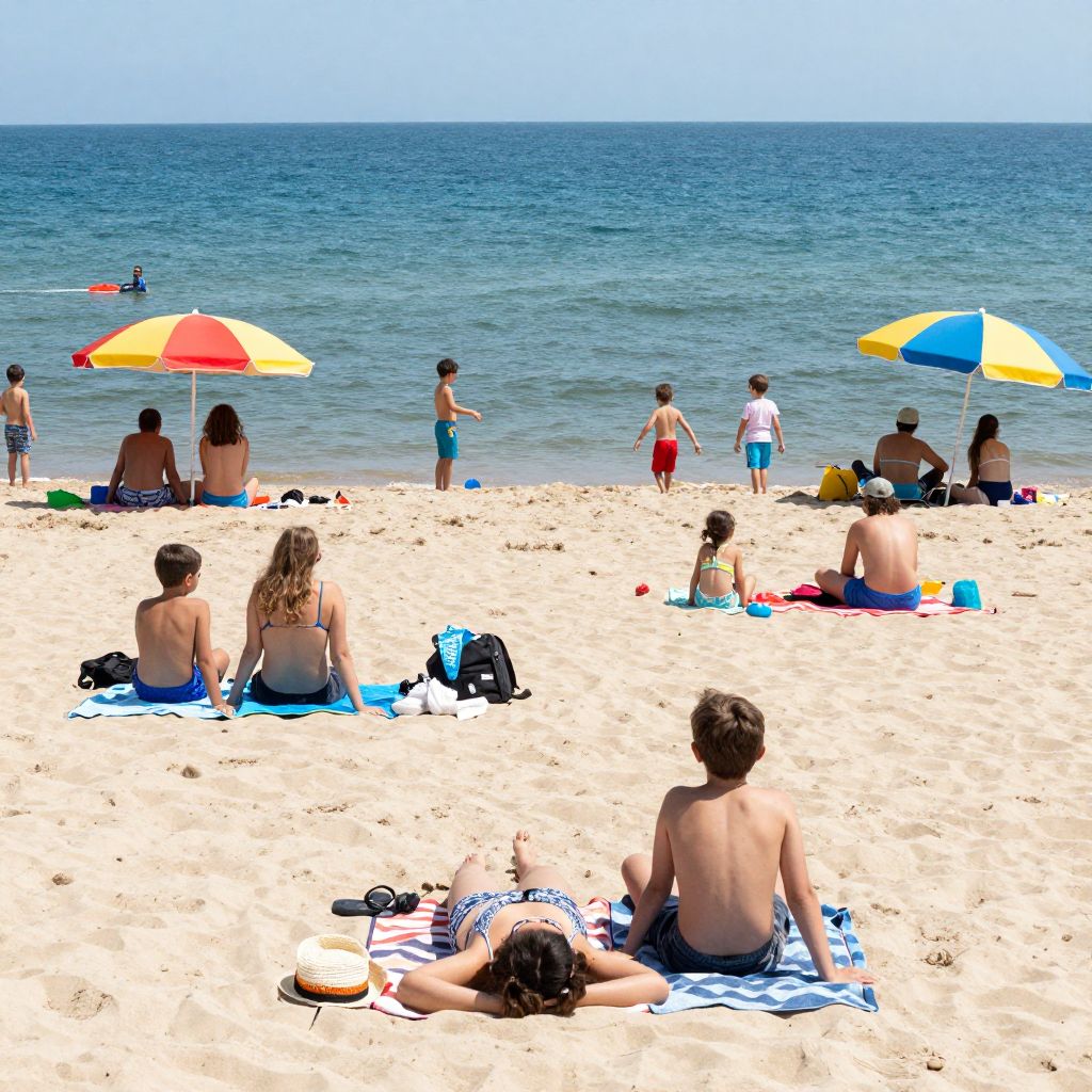 Relax at Easton’s Beach