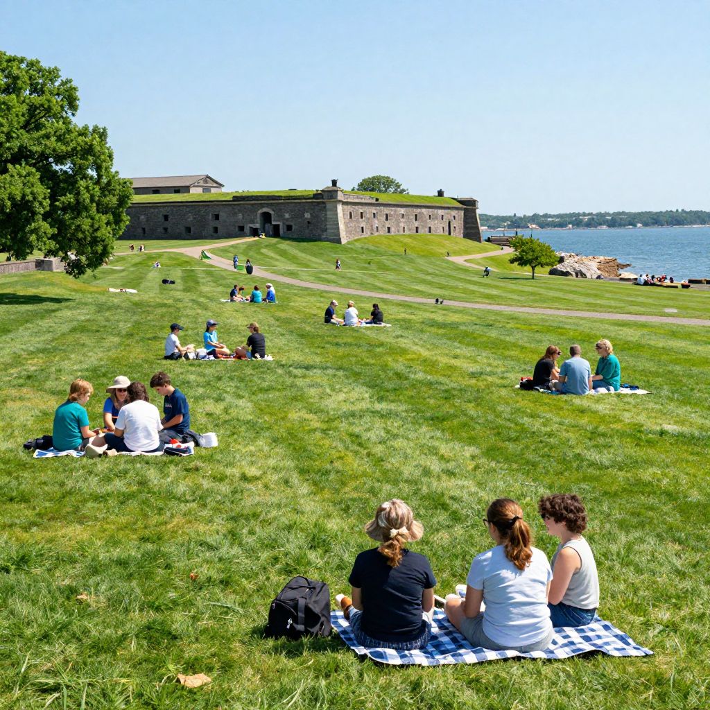 Enjoy Fort Adams State Park