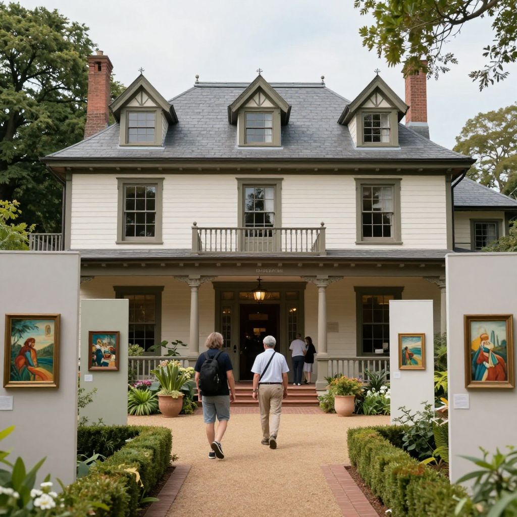 Stroll Through the Newport Art Museum