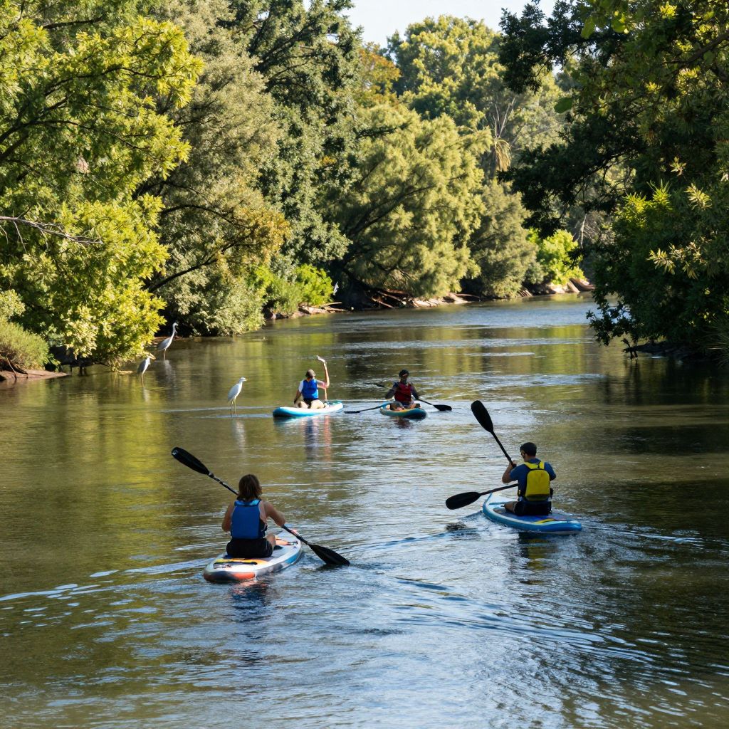Kayaking on Portage River