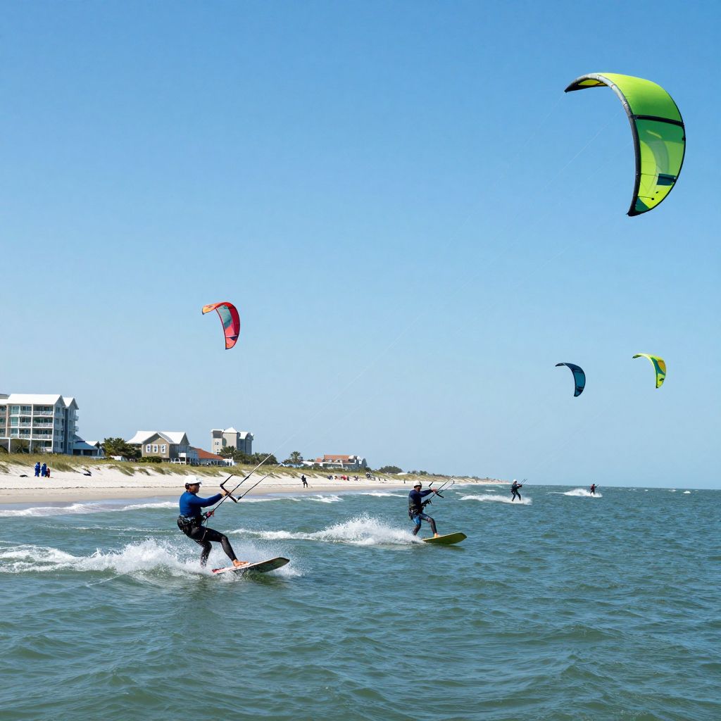 Kiteboarding in Rodanthe