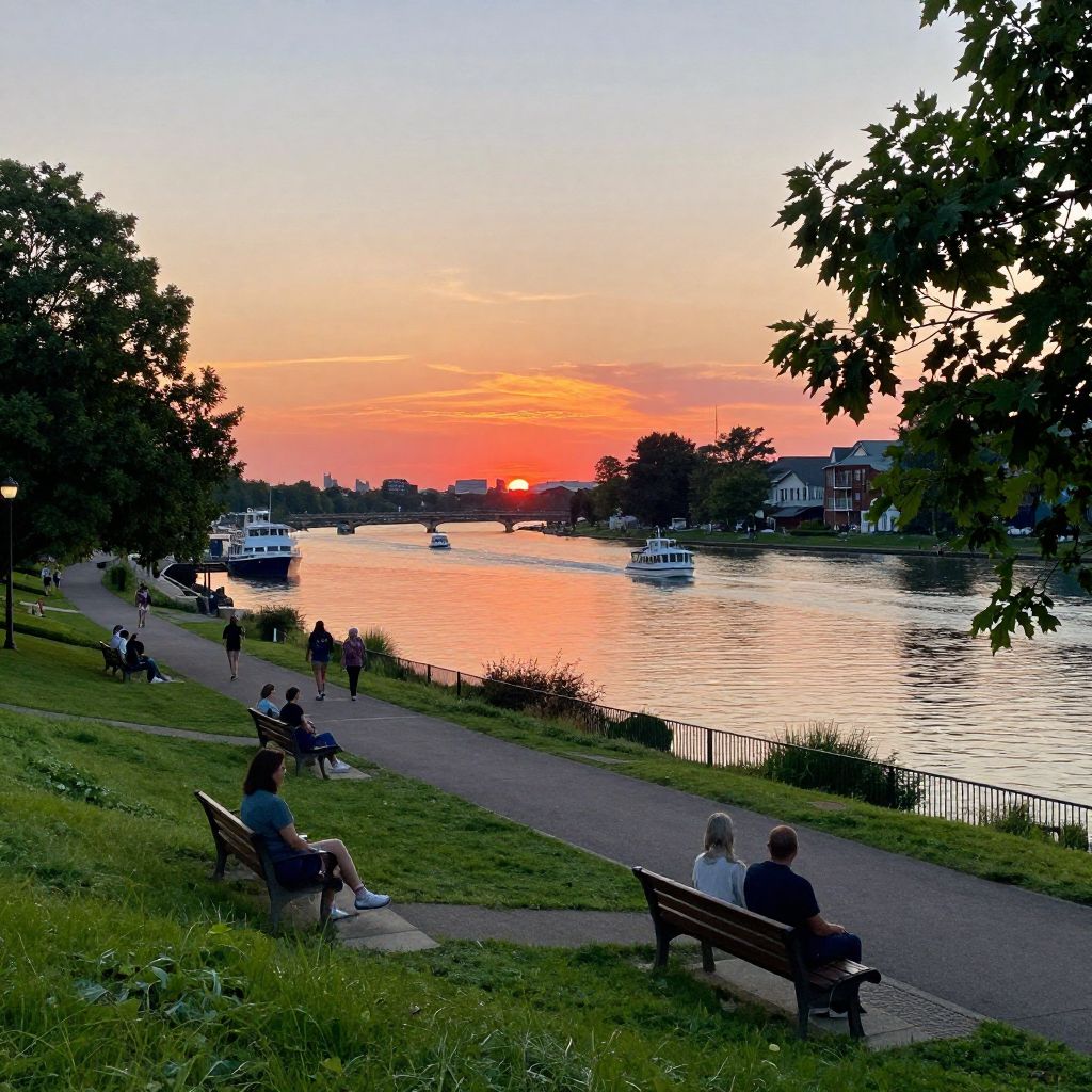 Southport Riverwalk at Waterfront Park